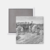 ヨークタウンでのコーンワリスの降伏 マグネット (正面/裏面)