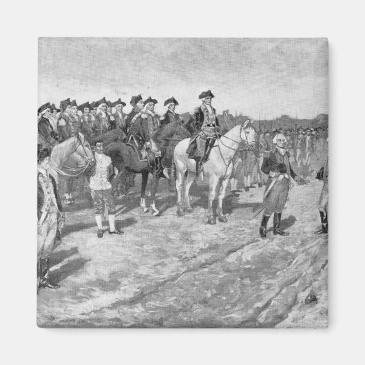 ヨークタウンでのコーンワリスの降伏 マグネット (正面)