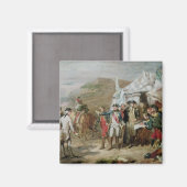 ヨークタウンの戦いのスケッチ マグネット (正面/裏面)