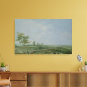 ヨークタウンの降伏 キャンバスプリント (インサイチュ (リビング))