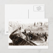 ヨークタウンのCivil War Mortalバッテリ ポストカード (正面/裏面)