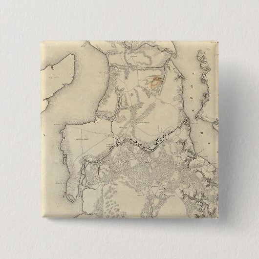 ヨークタウンウィリアムズバーグ 缶バッジ (正面)