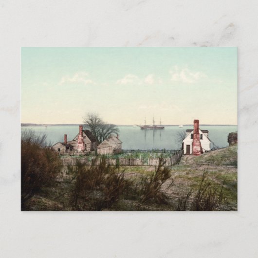 ヨークタウンハーバーバージニア ポストカード (正面)