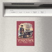 ヨークタウンバージニアコロニアルソルジャーヴィンテージ マグネット (インサイチュ (食洗機))