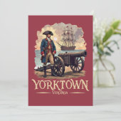 ヨークタウンバージニアコロニアルソルジャーヴィンテージ 招待状 (スタンド正面)