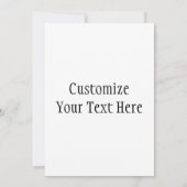 ヨークタウンバージニアコロニアルソルジャーヴィンテージ 招待状 (裏面)