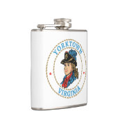 ヨークタウンバージニアコロニアル フラスク (右)