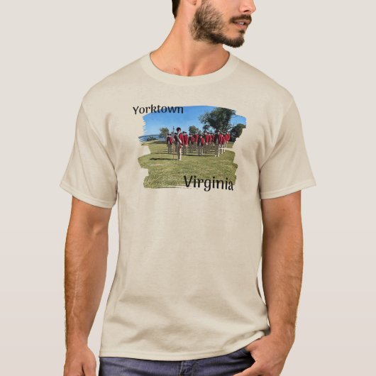 ヨークタウンバージニア Tシャツ (正面)