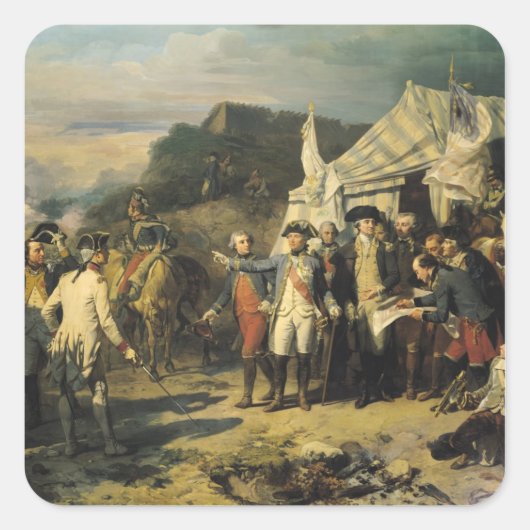 ヨークタウン包囲戦1836年10月17日 スクエアシール (正面)