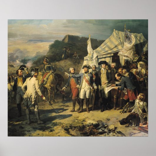 ヨークタウン包囲戦1836年10月17日 ポスター (正面)