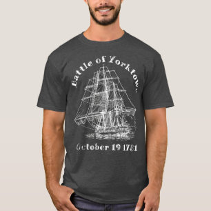 ヨークタウン革命戦争英国1781年 Tシャツ
