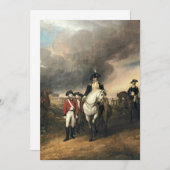 ヨークタウン・ジョンでのコーンワリス卿の降伏 招待状 (正面/裏面)