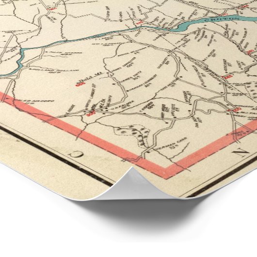 ヨークタウンNY ポスター (角)