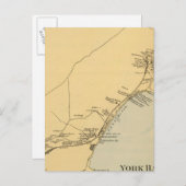 ヨークハーバーヨークビーチ ポストカード (正面/裏面)