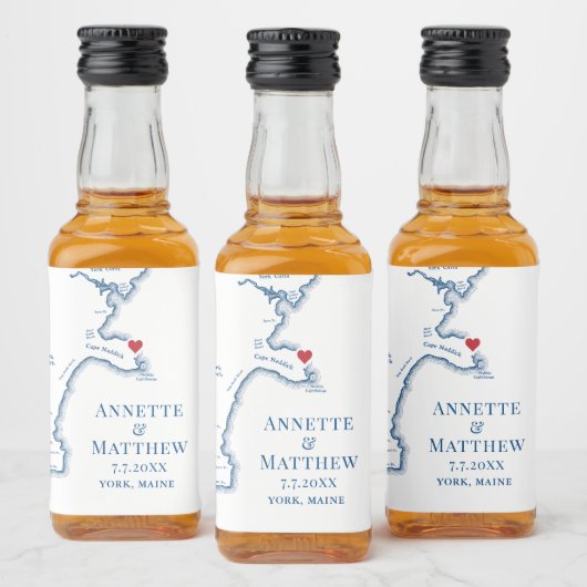 ヨークビーチメ結婚インズテイクアショット リキュールボトルラベル (ボトル)