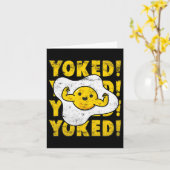 ヨークボディビル卵黄塊メンジミおもしろいム カード (黄色い花)