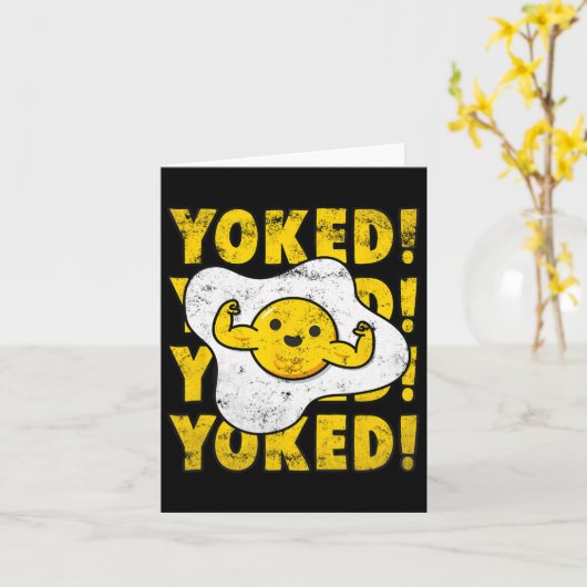 ヨークボディビル卵黄塊メンジミおもしろいム カード (黄色い花)