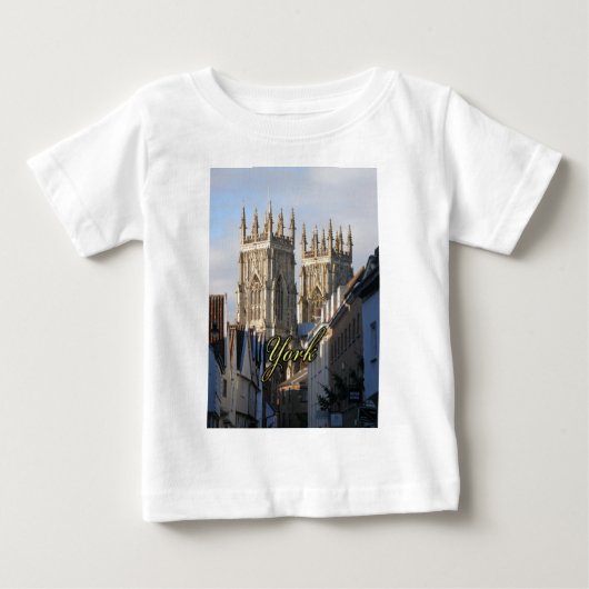 ヨークミンスターイングランド ベビーTシャツ (正面)