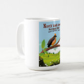 ヨークムーア国立公園 コーヒーマグカップ (正面左)