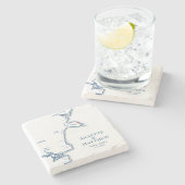 ヨークメーンデスティネーションウェディングのお気に入り ストーンコースター (横)