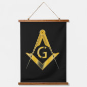 ヨークライト・メイソン 吊り下げ型タペストリー (正面)