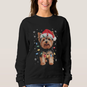 ヨークリークリスマスドッグロングXmasギフト スウェットシャツ