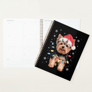 ヨークリークリスマス犬ロングXmasギフト プランナー手帳