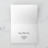 ヨーク最高のシャーテリア犬の母の日 シーズンカード (内部)