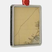 ヨーク港、ヨークのビーチ メタルオーナメント (右)