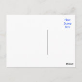 ヨーク空白のシャーテリアパピードッグポストカード ポストカード (裏面)