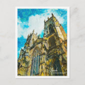 ヨーク統一されたキングダムビューティフル油絵を描ランドスケープ ポストカード (正面)