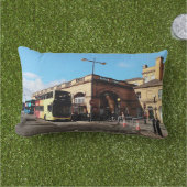 ヨーク駅の外 アウトドアクッション (芝生)