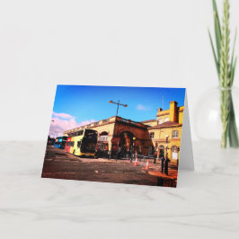 ヨーク駅の外 カード