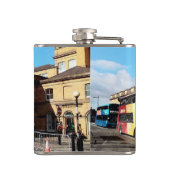 ヨーク駅の外 フラスク (裏面)