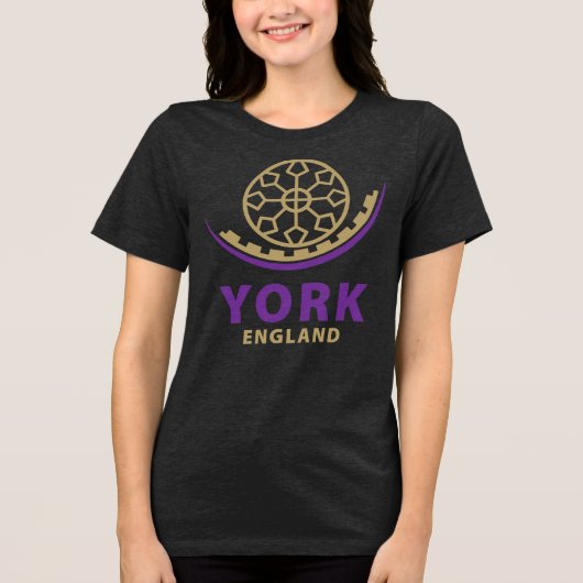 ヨーク イングランド イギリス トライブレンドTシャツ (正面)