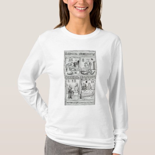 ヨーク、A.D 1595-96年のパン屋 Tシャツ (正面)