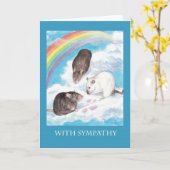 ヨーグルトがレインボーブリッジに落ちる カード (黄色い花)