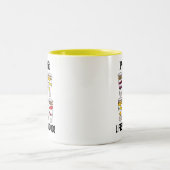 ヨーグルトパフェ冷たい甘いフルーツデザート ツートーンマグカップ (中央)