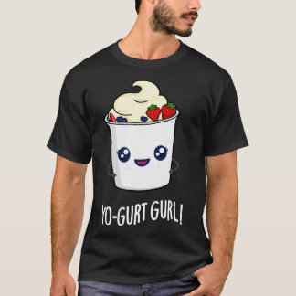 ヨーグルトGURLかわいいヨーグルトパン1 Tシャツ
