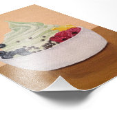 ヨーグ凍っていルトプリント フォトプリント            (角)