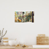 ヨーコ&ナナちゃん ポスター (キッチン)