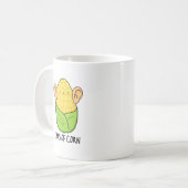 ヨーズオブコーンパおもしろいン コーヒーマグカップ (正面左)