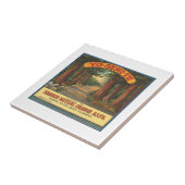 ヨーセミテヴィンテージ輪状ラベル タイル (側面)