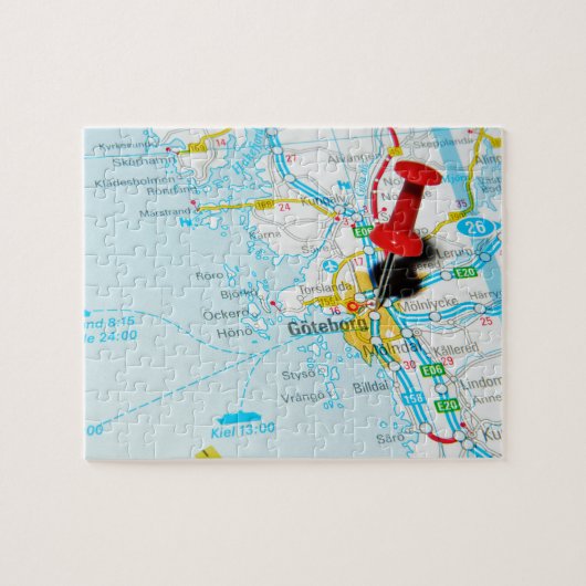 ヨーテボリ、Göteborg、スウェーデン ジグソーパズル (横)