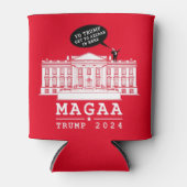 ヨートランプホワイトハウスマガアゲインクーラーボックス 缶クーラー (正面)