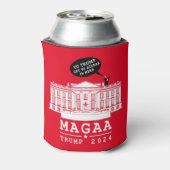 ヨートランプホワイトハウスマガアゲインクーラーボックス 缶クーラー (缶裏面)