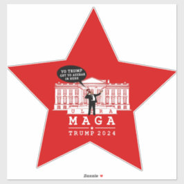 ヨートランプ2024ホワイトハウスに戻る シール