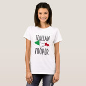 ヨーパーイタリアンウーマン Tシャツ (正面フル)