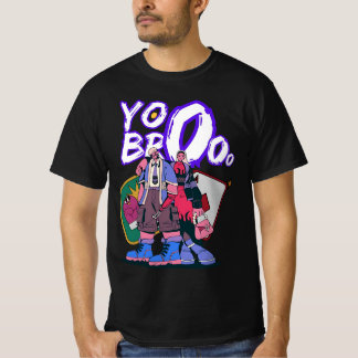 ヨーブロアニメストリートウェアグラフィックTシャツ Tシャツ