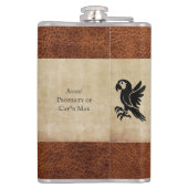 ヨーホおもしろいーとラム海賊ボトル フラスク (裏面)